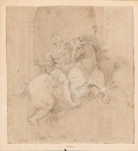 馬に乗った皇帝コンスタンティヌス。 作： Gian Lorenzo Bernini